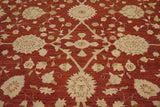 18066- Royal Chobi Ziegler Hand-Knotted/Handmade Afghan Rug/Carpet Tribal/Nomadic Authentic/ Size: 11’8” x 9’1”