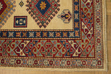 18037-Chobi Ziegler Hand-Knotted/Handmade Afghan Rug/Carpet Tribal/Nomadic Authentic/ Size: 6’1” x 4’1”