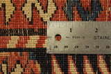 16035-Ghazaf Kazak Antique 1915-1925 Hand-Knotted/Handmade Russian Rug/Carpet Tribal/Nomadic Authentic 9'8" x 4'2"