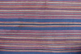 18110-Jajim Kelim Antique 1930  Hand-Knotted/Handmade Afghan Rug/Carpet Tribal/Nomadic Authentic 6'2" x 5'7"