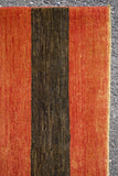 18031-Chobi Ziegler Hand-Knotted/Handmade Afghan Rug/Carpet Tribal/Nomadic Authentic/ Size: 7'10" x 6'2"