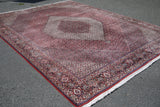 18450-Bidjar Hand-Knotted/Handmade Persian Rug/Carpet Tribal/Nomadic Authentic/ Size: 13'0" x 9'10"