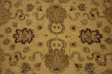 18185 - Chobi Ziegler Hand-Knotted/Handmade Afghan Rug/Carpet Traditional/Authentic/Size: 9'6" x 6'0"