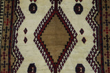 18242-Shiraz Hand-Knotted/Handmade Persian Rug/Carpet Tribal/Nomadic Authentic/ Size: 6'2" x 3'4"