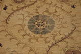 18183-Royal Chobi Ziegler Hand-Knotted/Handmade Afghan Rug/Carpet Traditional Authentic/ Size: 9'9''x 7'9''