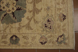 18183-Royal Chobi Ziegler Hand-Knotted/Handmade Afghan Rug/Carpet Traditional Authentic/ Size: 9'9''x 7'9''