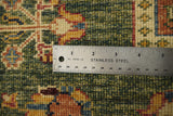 19269-Chobi Ziegler Hand-Knotted/Handmade Afghan Rug/Carpet Tribal/Nomadic Authentic/ Size: 6'5" x 5'2"
