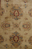 19308-Chobi Ziegler Hand-Knotted/Handmade Afghan Rug/Carpet Tribal/Nomadic Authentic/ Size: 11'9" x 2'8"