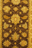 19340-Chobi Ziegler Handmade/Hand-knotted Afghan Rug/Carpet Tribal/Nomadic Authentic/ Size: 16'0" x 2'6"