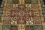 19304-Chobi Ziegler Hand-Knotted/Handmade Afghan Rug/Carpet Tribal/Nomadic Authentic/ Size: 7'7" x 5'9"