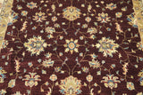 19259-Chobi Ziegler Hand-Knotted/Handmade Afghan Rug/Carpet Tribal/Nomadic Authentic/ Size: 6'7" x 6'8"
