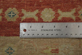 19111-Chobi Ziegler Hand-Knotted/Handmade Afghan Rug/Carpet Tribal/Nomadic Authentic/ Size: 9'3''x 6'11"