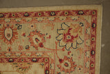 19245-Chobi Ziegler Hand-Knotted/Handmade Afghan Rug/Carpet Tribal/Nomadic Authentic/ Size: 9'9" x 6'11"