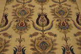 19125-Chobi Ziegler Hand-Knotted/Handmade Afghan Rug/Carpet Tribal/Nomadic Authentic/Size: 7'9" x 5'6"