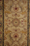 19350-Chobi Ziegler Handmade/Hand-knotted Afghan Rug/Carpet Tribal/Nomadic Authentic/ Size: 10'9" x 2'8"