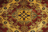 19387-Royal Shirvan Handmade/Hand-knotted Afghan Rug/Carpet Tribal/Nomadic Authentic/ Size: 6'7" x 5'0"