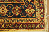19387-Royal Shirvan Handmade/Hand-knotted Afghan Rug/Carpet Tribal/Nomadic Authentic/ Size: 6'7" x 5'0"