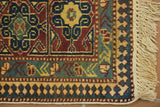 19367-Royal Shirvan Handmade/Hand-knotted Afghan Rug/Carpet Tribal/Nomadic Authentic/ Size: 6'5" x 5'2"