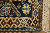 19359-Royal Shirvan Handmade/Hand-knotted Afghan Rug/Carpet Tribal/Nomadic Authentic/ Size: 7'6" x 5'2"