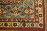 19380-Royal Shirvan Handmade/Hand-knotted Afghan Rug/Carpet Tribal/Nomadic Authentic/ Size: 6'7" x 4'9"