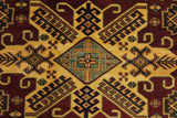 19392-Royal Shirvan Handmade/Hand-knotted Afghan Rug/Carpet Tribal/Nomadic Authentic/ Size: 7'2" x 4'10"