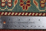 19396-Royal Shirvan Handmade/Hand-Knotted Afghan Rug/Carpet Tribal/Nomadic Authentic/ Size: 8'5" x 5'5"