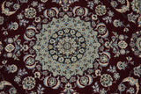 19558-Nain Hand-Knotted/Handmade Persian Rug/Carpet Traditional Authentic/ Size: 8'3" x 5'1"