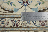 19557-Nain Hand-Knotted/Handmade Persian Rug/Carpet Traditional Authentic/ Size: 8'4" x 5'3"