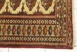 19590 - Turkeman Hand-Knotted/Handmade Rug/Carpet Traditional Authentic/ Size: 7'1" x 5'3"