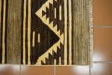 19943-Chobi Ziegler Hand-knotted/Handmade Afghan Rug/Carpet Traditional Authentic/ Size: 9'2" x 8'1"