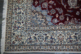 20565-Nain Hand-Knotted/Handmade  Persian Rug/Carpet Traditional Authentic/ Size: 8'0" x 5'0"