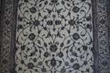 20567-Nain Hand-Knotted/Handmade  Persian Rug/Carpet Traditional Authentic/Size: 8'7" x 5'3"