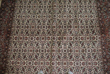 20563-Bidjar Hand-Knotted/Handmade Persian Rug/Wool+Silk Pile/Carpet Traditional Authentic/ Size: 8'6" x 5'8"