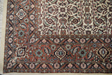 20563-Bidjar Hand-Knotted/Handmade Persian Rug/Wool+Silk Pile/Carpet Traditional Authentic/ Size: 8'6" x 5'8"