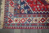 20581-Yalameh Hand-Knotted/Handmade Persian Rug/Carpet Tribal/Nomadic Authentic/ Size: 8'1" x 6'7"