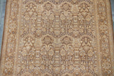 20861 - Tabriz  Afghan Hand-Knotted/Handmade Afghan Rug/Carpet Traditional Authentic/ Size: 7'3" x 4'5"
