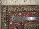 21466-Tabriz Hand-knotted/Handmade Persian Rug/Carpet Traditional Authentic/ Size: 6'10" x 4'11"