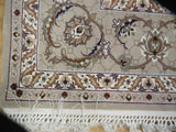 21548-Isfahan Hand-Knotted/Handmade Persian Rug/Carpet Traditional Authentic/ Size: 6'7''x 4'2''