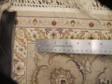 21548-Isfahan Hand-Knotted/Handmade Persian Rug/Carpet Traditional Authentic/ Size: 6'7''x 4'2''
