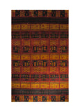 21762-Chobi Ziegler Hand-Knotted/Handmade Afghan Rug/Carpet Modern Authentic/Size: 11'5" x 8'9"