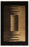 21752-Chobi Ziegler Hand-Knotted/Handmade Afghan Rug/Carpet Modern Authentic/Size: 6'9" x 5'1"
