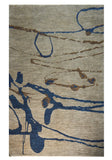21740-Royal Chobi Ziegler Hand-Knotted/Handmade Afghan Rug/Carpet Modern Authentic/Size:13'7"x 10'1"