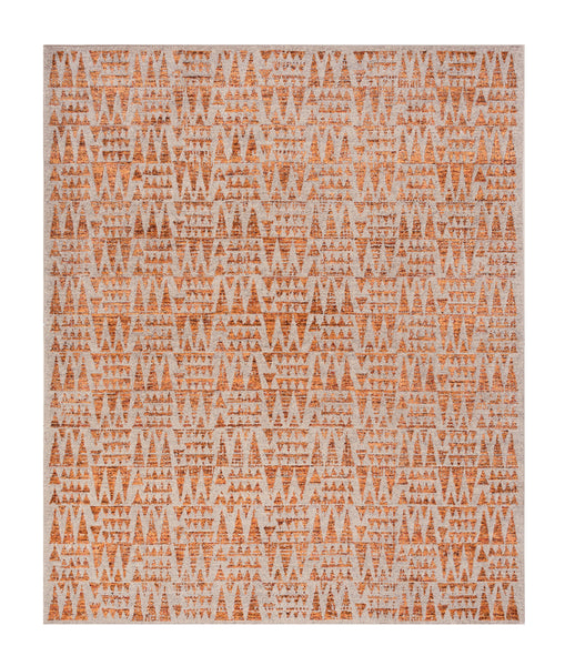 24578- Royal Vasighi Hand-Knotted/Handmade Indian Rug/Carpet Modern Authentic / Size: 5'9" x 4'0"