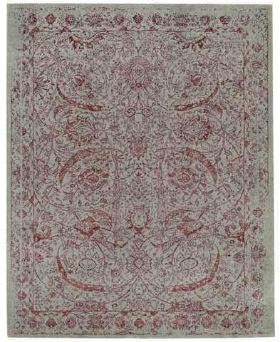 24619- Royal Vasighi Hand-Knotted/Handmade Indian Rug/Carpet Modern Authentic / Size: 11'8" x 8'9"