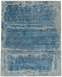 24623- Royal Vasighi Hand-Knotted/Handmade Indian Rug/Carpet Modern Authentic / Size: 6'6" x 4'6"
