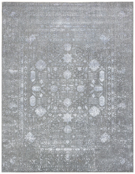 24562- Royal Vasighi Hand-Knotted/Handmade Indian Rug/Carpet Modern Authentic / Size: 10'8" x 7'9"