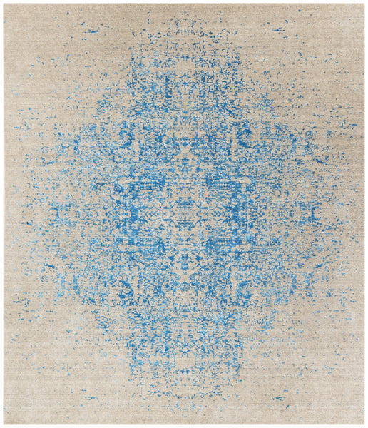 24602- Royal Vasighi Hand-Knotted/Handmade Indian Rug/Carpet Modern Authentic / Size: 6'6" x 4'6"