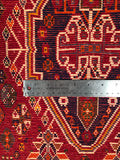 23850-Ghashgai Hand-Knotted/Handmade Persian Rug/Carpet Tribal/ Nomadic/Authentic/ Size: 2'3" x 2'4"