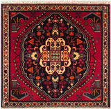 23855-Ghashgai Hand-Knotted/Handmade Persian Rug/Carpet / Tribal/ Nomadic/Authentic/ Size: 2'1" x 2'1"