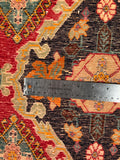 23845-Ghashgai Hand-Knotted/Handmade Persian Rug/Carpet/ Tribal/ Nomadic/Authentic/ Size: 2'0" x 2'2"